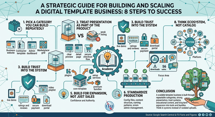 How to Start a Digital Template Business That Can Actually Scale